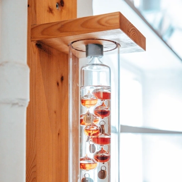 Gallileometer i glas