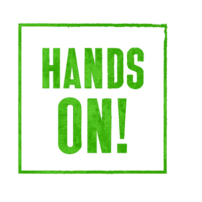 Hands on stämpel