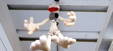 Experimentet Homunculus som består av en docka.
