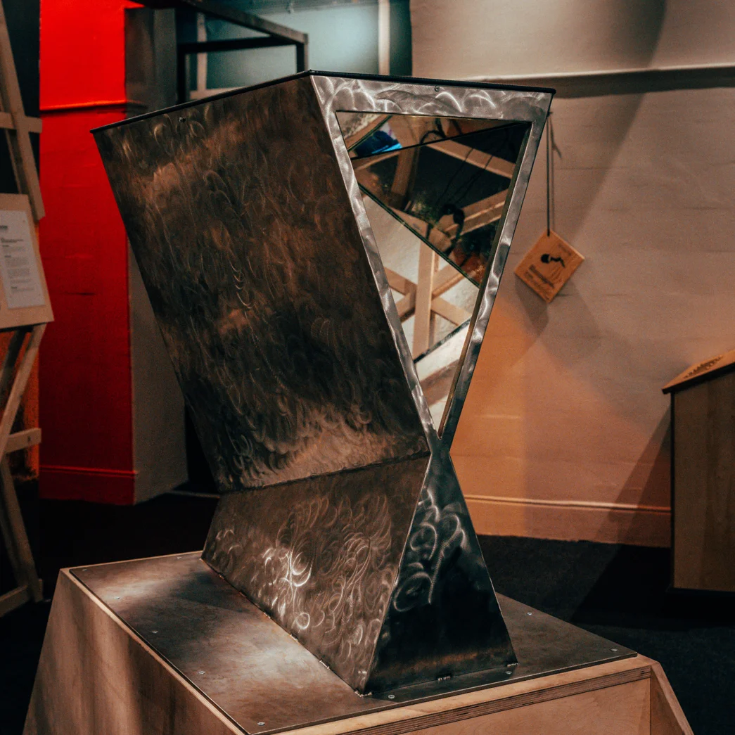 Kvinna i kalejdoskop