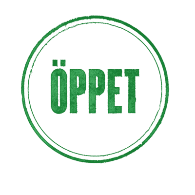 Stämpel öppet