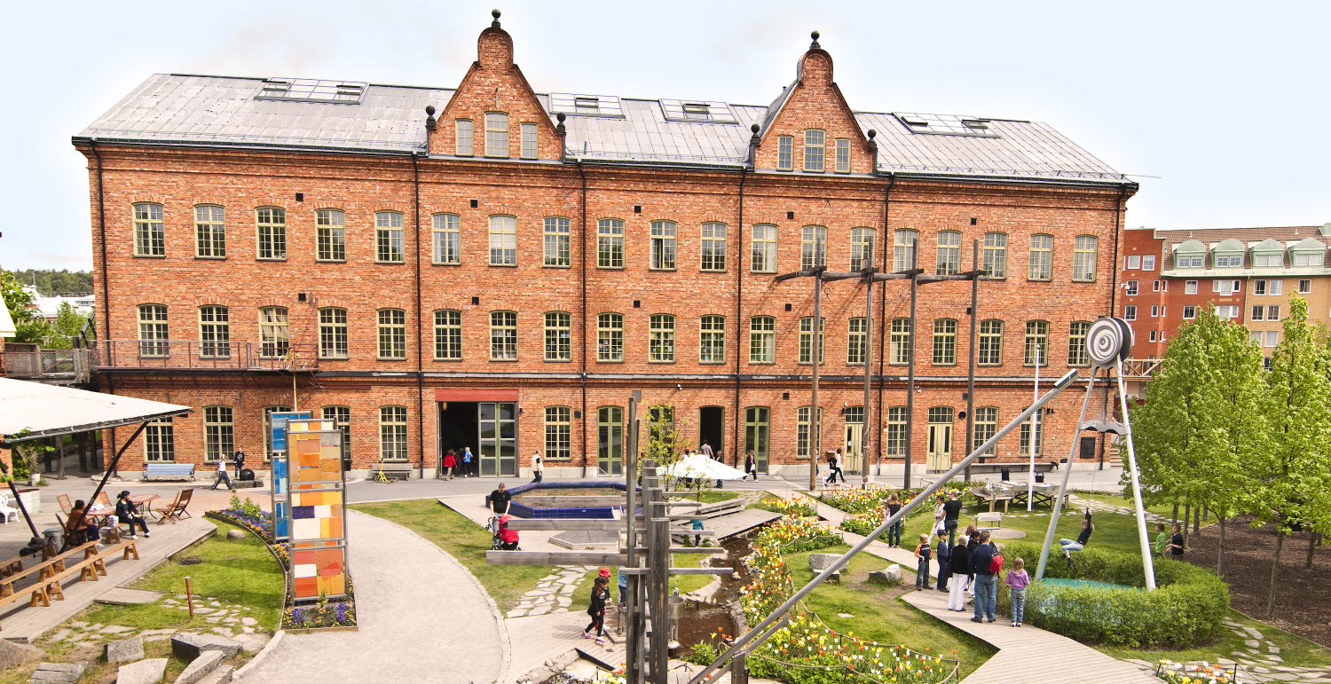 Tom Tits Experiment, byggnaden sedd utifrån