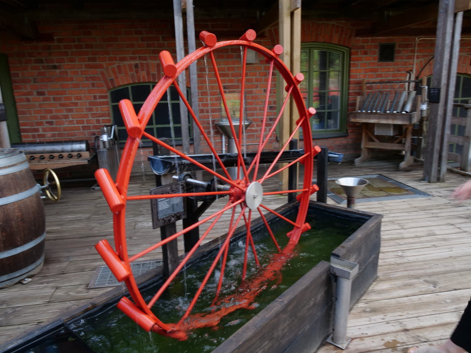 Experimentet skovelhjulet Experimentet skovelhjulet